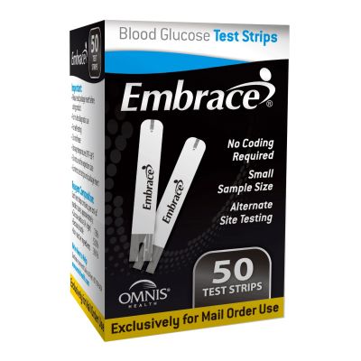 Embrace® Blood Glucose Test Strips