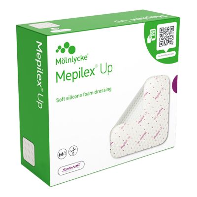 Mepilex® Up Foam Dressing, 10 x 10 Centimeter