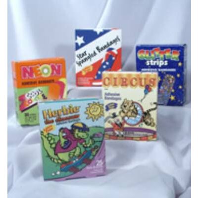 American® White Cross First Aid Adhesive Spot Bandage, 7/8 Inch Diameter