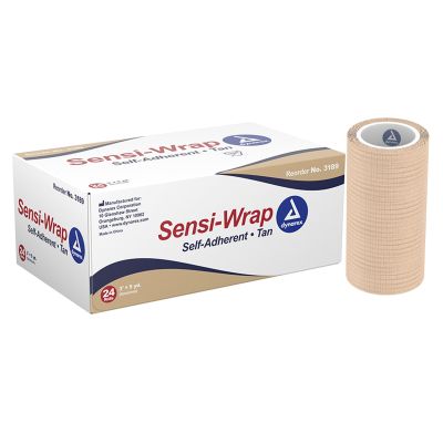 Sensi-Wrap Self-adherent Closure Cohesive Bandage, 3 Inch x 5 Yard