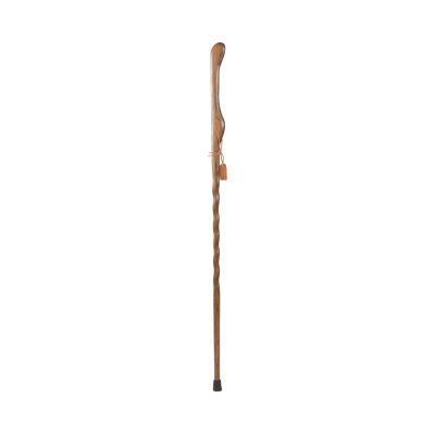 Brazos™ Twisted Oak Hitchhiker Handcrafted Walking Stick, 55-Inch Height, Brown