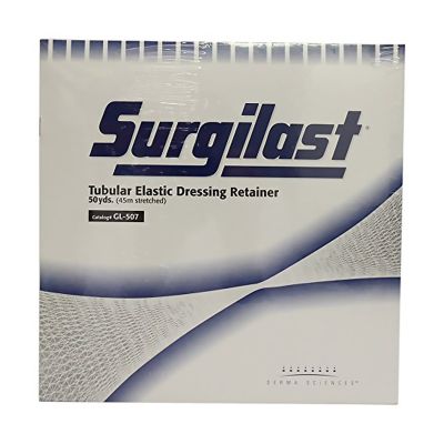 Surgilast® Tubular Elastic Dressing Retainer, Size 6, 25½ Inch x 50 Yard
