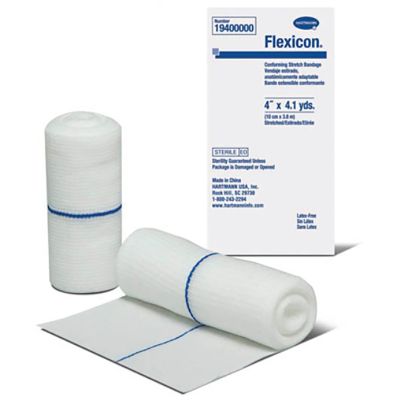 Flexicon® Sterile Conforming Bandage, 4 Inch x 4-1/10 Yard, One-Ply
