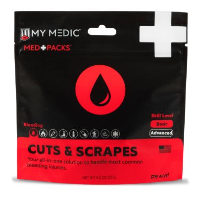 Med Packs™ First Aid Kit for Cuts, Scrapes – Injury Supplies in Portable Pouch