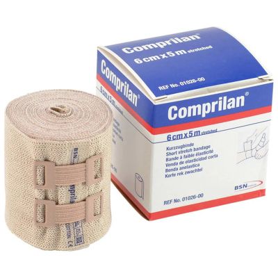 Comprilan® Clip Detached Closure Compression Bandage, 6 Centimeter x 5 Meter