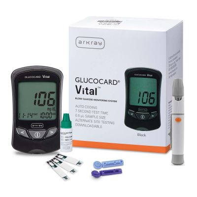 Glucocard® Vital™ Blood Glucose Meter Kit