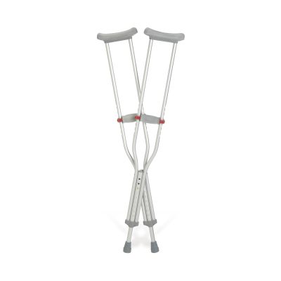 Red Dot Adult Underarm Crutches, 5'1" – 5'9"