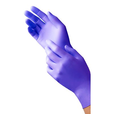 Tronex 9830 Series Nitrile Exam Glove, Small, Blue