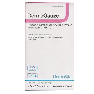 DermaGauze® Hydrogel Dressing, 2 x 2 Inch