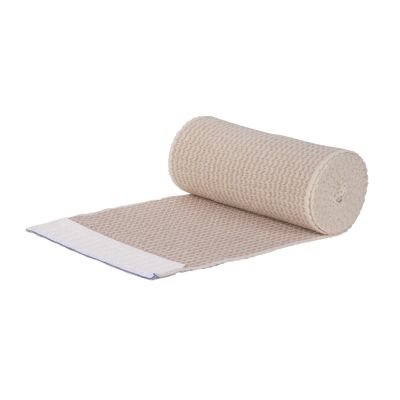 EZe-Band® LF Double Hook and Loop Closure Elastic Bandage, 4 Inch x 5 Yard
