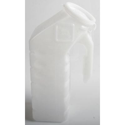 URINAL, MALE MINI TRANSLCNT (12/CS)