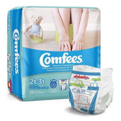 Attends Comfees® Training Pants, 12-Hour Protection, Male Toddler