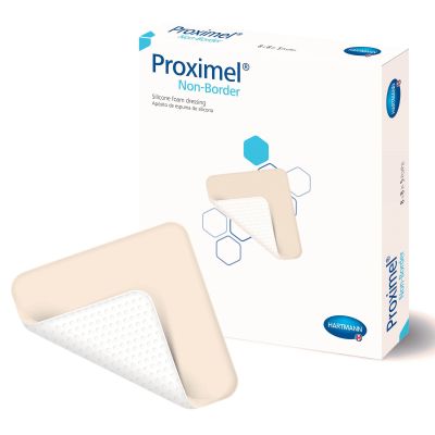 Proximel® Non-Border Foam Dressing, 8 x 8 Inch