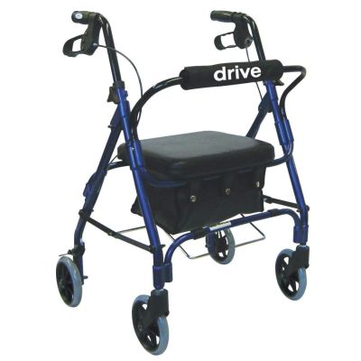 drive™ Junior Four-Wheel Rollator, 28 – 33 Inch Handle Height