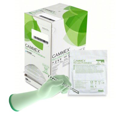 Gammex® Non-Latex PI Polyisoprene Surgical Underglove, Size 6, Green