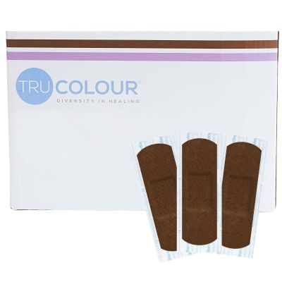 TruColour® Dark Brown Adhesive Strip, 1 x 3 Inch