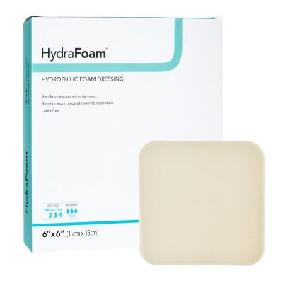 HydraFoam™ Nonadhesive Foam Dressing, 6 x 6 Inch