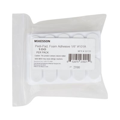 McKesson Pedi-Pad Adhesive Protective Pad, Size 101-A