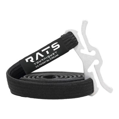 TOURNIQUET, RAPID RUBBER CORE NYLON SHEATH BLK 54"