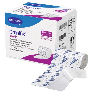 Omnifix® Nonwoven Dressing Retention Tape, 4 Inch x 10 Yard, White