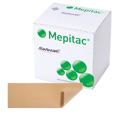 Mepitac® Silicone Medical Tape, 8/10 Inch x 3-1/3 Yard