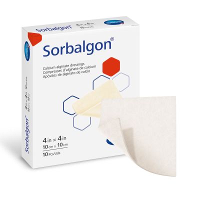 Sorbalgon® Alginate Dressing, 4 x 4 Inch