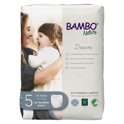 Bambo® Nature Dream Training Pants, Size 5
