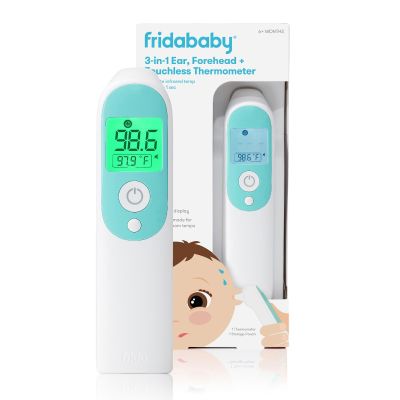 THERMOMETER, INFRARED 3-1 EAR FOREHEAD TOUCHLESS (12/CS)