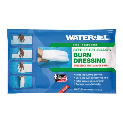DRESSING, BURN HAND WATER-JEL STR GEL-SOAKED 8"X20" (20/CS)