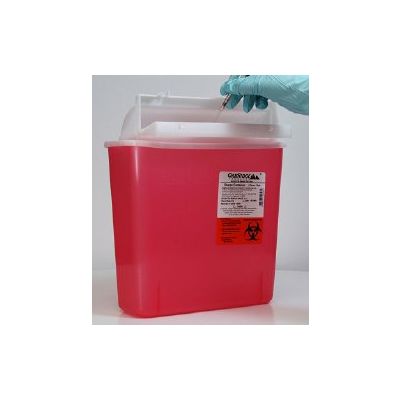 CONTAINER, SHARPS RED 5QT M-STYLE (20/CS)