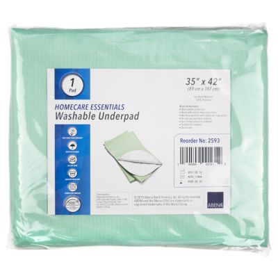 Abena® Homecare Essentials Washable Underpad, 35 x 42 Inch