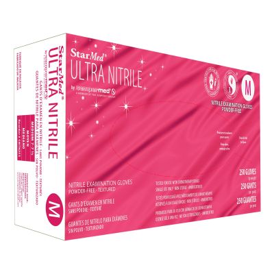 StarMed® Ultra Nitrile Exam Glove, Medium, Blue