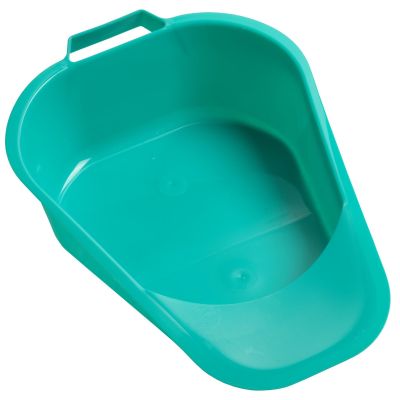 BEDPAN, FRACTURE TURQUOISE (24/CS)