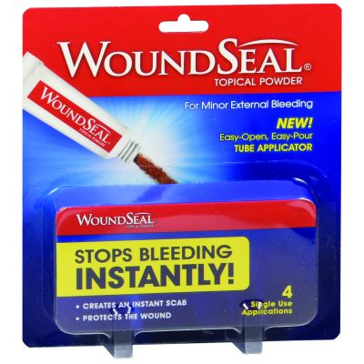 WoundSeal® Hydrophilic Polymer / Potassium Ferrate Hemostatic Agent, 4 per Pack
