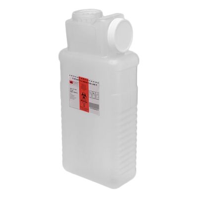 CONTAINER, SHARPS CLR 2.5GL (16/CS)