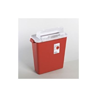 CONTAINER, SHARPS RED 3GL RECYC (10/CS)