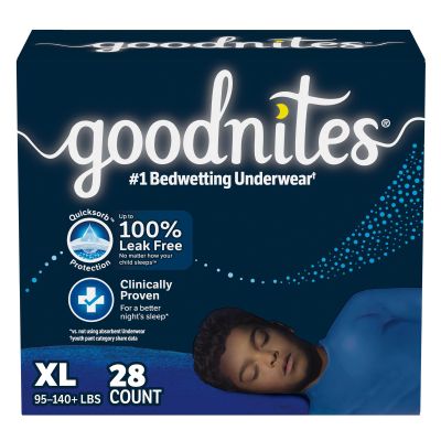 GoodNites® Night Time Underwear For Boys, Extra Large