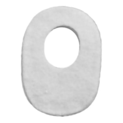 PEDI-PAD, FELT ADH WHT #101-A-1/16" (100/PK 10PK/CS)