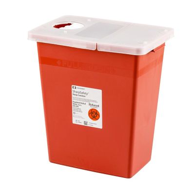 CONTAINER, SHARPS RED 18GL (5/CS)