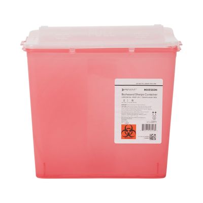 CONTAINER, SHARPS RED 2GL (20/CS)