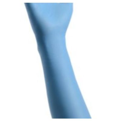 Cardinal Health™ Decontamination Extended Cuff Length Exam Glove, Medium, Blue