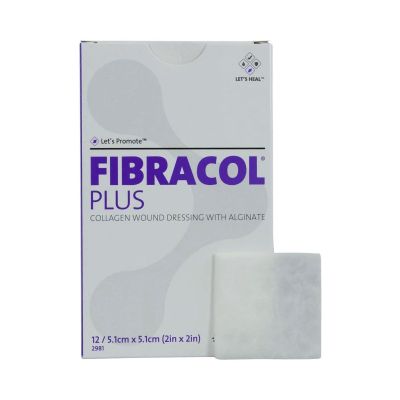 Systagenix Fibracol™ Plus Collagen/Alginate Dressing, 2 x 2 Inch