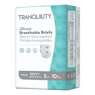 Tranquility® Essential Heavy Incontinence Brief, Small