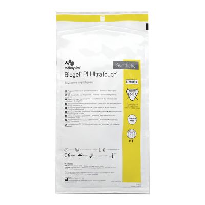 Biogel® PI UltraTouch™ Polyisoprene Surgical Glove, Size 8.5, Opaque Beige