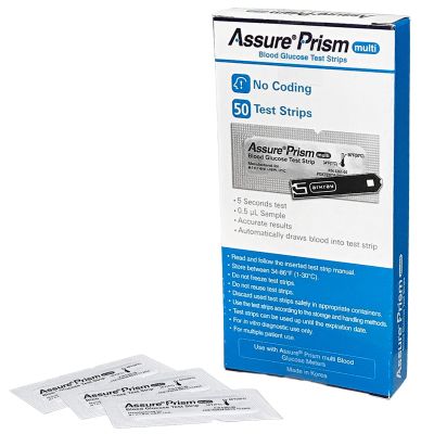 Assure Prism Multi Blood Glucose Test Strips 532050