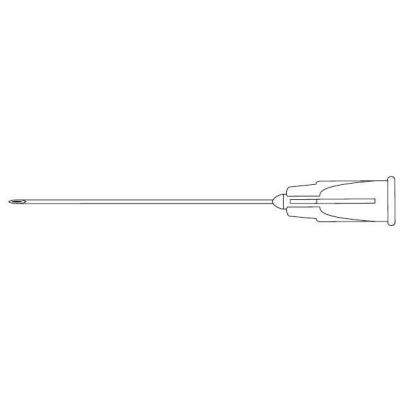 Retrobulbar Needle Visitec™ Atkinson-Straus Style 25 Gauge 1-3/8 Inch Sterile