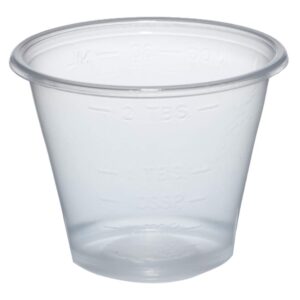 Medicine Cup Medegen 1 oz. Clear Plastic Disposable NonSterile